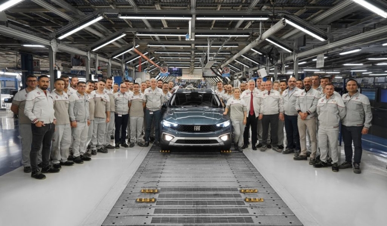 Tofaş fabrikasında 1 milyon Fiat Egea üretildi