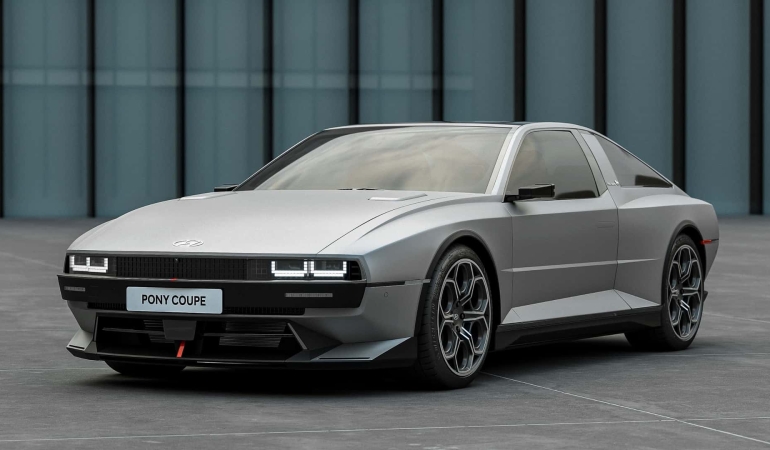 Hyundai, Pony Coupe konsepti için Giorgetto Giugiaro ile işbirliği yaptı