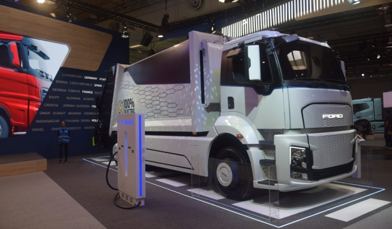 Ford Trucks ilk elektrikli kamyonunda Pirelli R01 lastiklerini kullandı