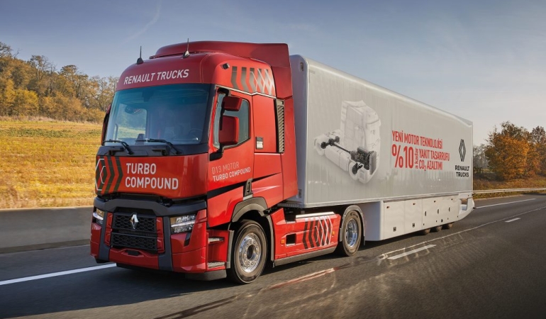 Renault Trucks yeni nesil motorları ile %10 yakıt tasarrufu sunuyor
