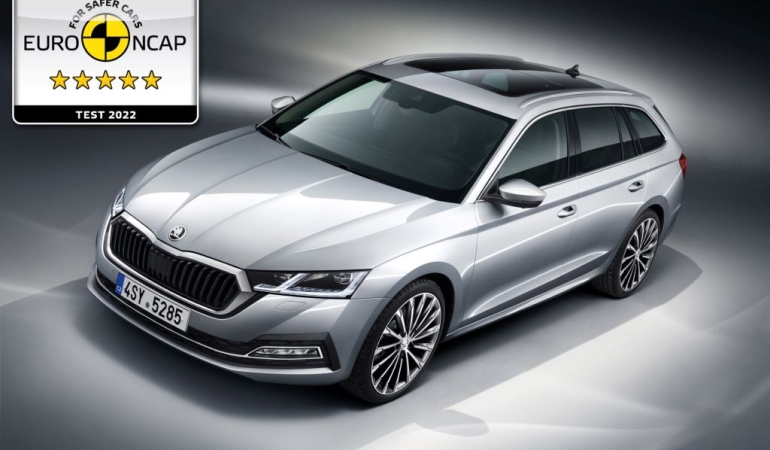 Skoda Octavia 5 yıldızlı güvenlik geleneğinden taviz vermiyor