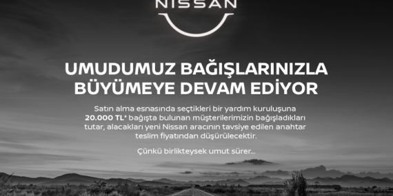Nissan’ın deprem yardımları artarak devam ediyor