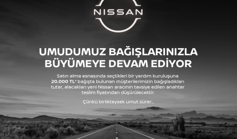Nissan’ın deprem yardımları artarak devam ediyor
