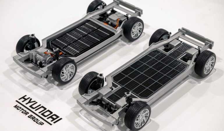 Hyundai yeni geliştirdiği tek tekerlekli tahrik sistemini tanıttı