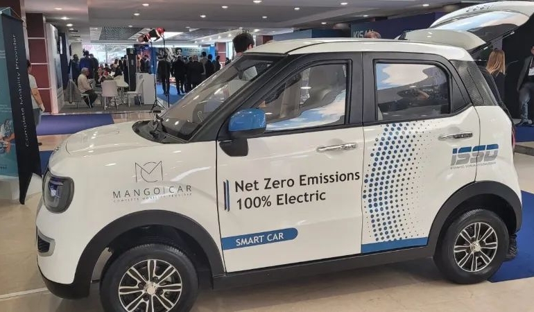 Türkiye’nin İlk Yerli Mini Elektrikli Aracı MANGO CAR, Adana TEKNOFEST’te
