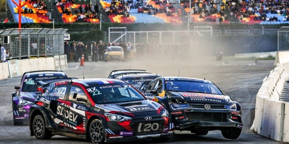 WRX Rallikros Şampiyonası finali nefes kesti
