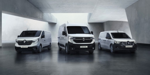 Renault yenilenen hafif ticari ailesini tanıttı