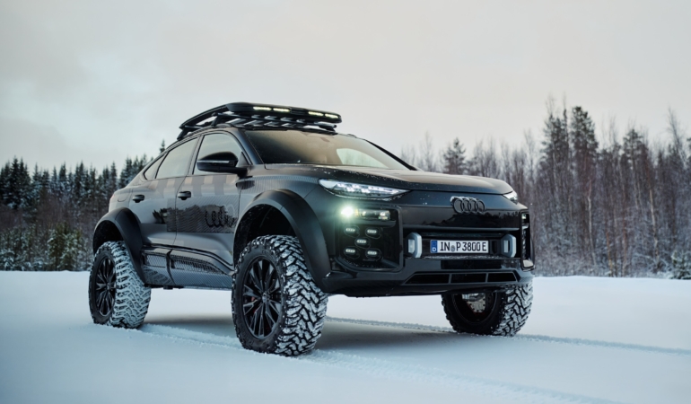 Audi’nin tam elektrikli offroad konsepti Q6 e-tron tanıtıldı