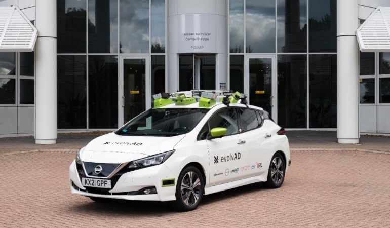 Nissan evolvAD projesi testlerde çok başarılı