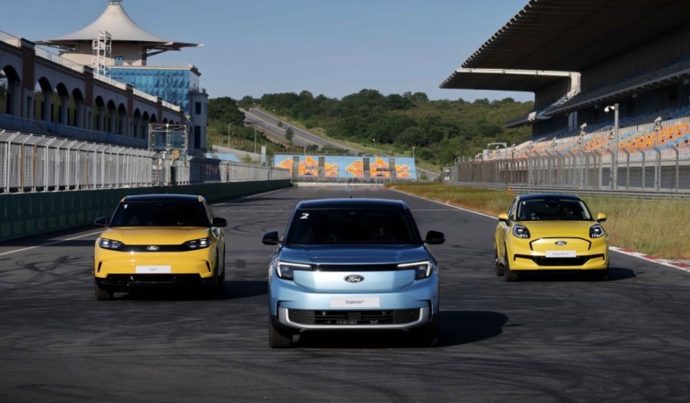 Ford Türkiye, binek ve ticari elektrikli araçlarını tanıttı