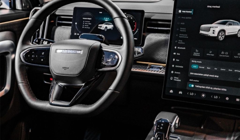 JAECOO 7’ye Türkçe sesli komut opsiyonu geldi